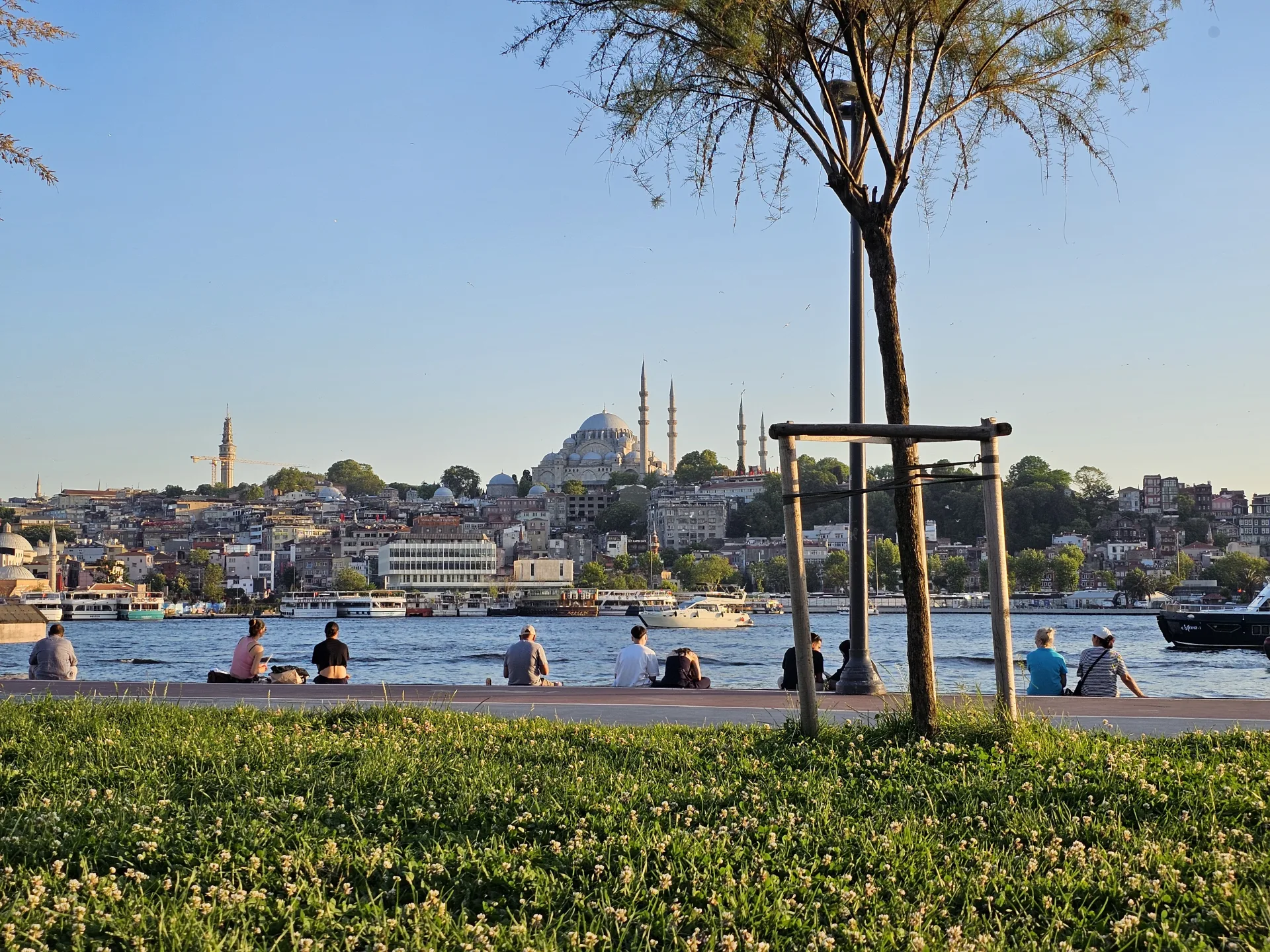 Golden Horn and Süleymaniye skyline from Istanbul’s waterfront